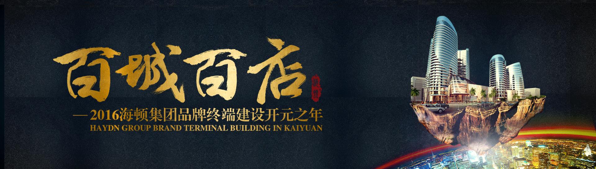 2016年海頓強(qiáng)勢推出“百城百店”商業(yè)計(jì)劃